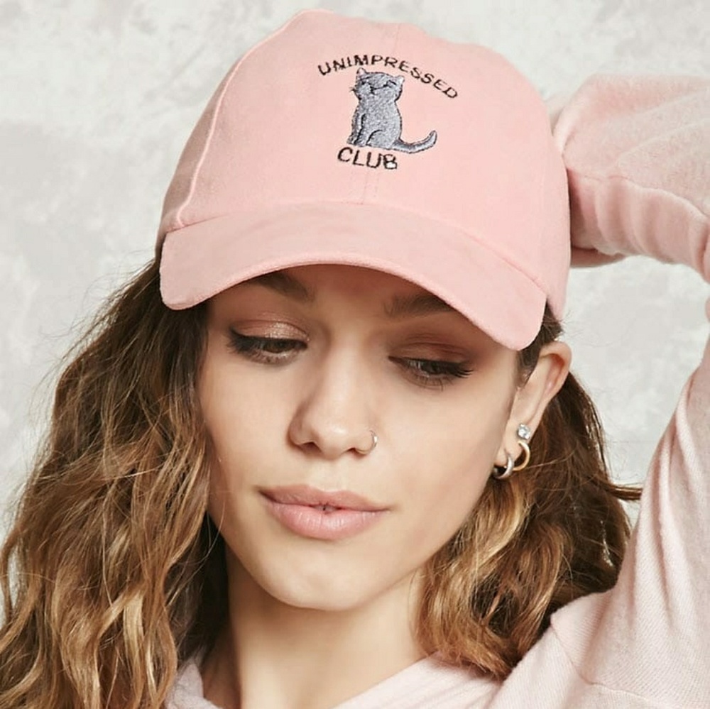 F21 Suede Umimpressed Club Cap
